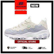 【HOT SELLING】Skechers Ladies New D'LITES 1.0 Platform Sneakers "Wave splicing" Casual Sneakers shoes