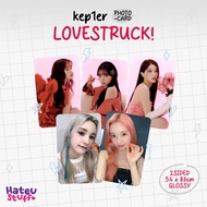 Unofficial Kep1er Photocard Lovestruck + Giddy Selca