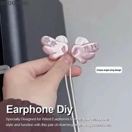 SHOUHOO Headphone Accessory, Y2K Clip-On Design  Earphone Decoration, Damage-Free Installation Star 