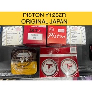 Y125ZR PISTON KIT SET + RING ORIGINAL 100% JAPAN ART TOP IKT 57MM 58MM 59MM FOR Y125ZR 125ZR Y125Z
