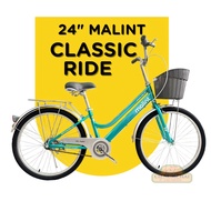 จักรยานแม่บ้าน24" Malint Classic Ride คุณภาพดี สีสันโดนใจคนรุ่นใหม่