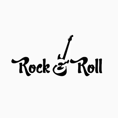 Personality Fashion Rock N Roll Guitar Music Studio Cool Decoration Accessories PVC Reflective Auto 