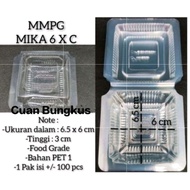 Wholesale MMPG 6X Plastic Mica | 6XC @1 box contains 60 packs | Mika Cake Food Size 6X | 6 XC