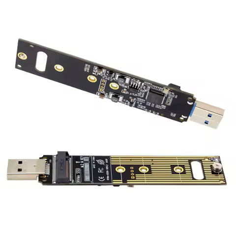 NVME PCIE M Key 2230/2242/2260/2280 SSD NVME to USB TYPE-A/TYPE-C Converter M2 SSD Adapter NVMe Chas
