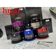 DING‘’ SOUND NRG Steering Wheel Quick Release Hub Adapter Snap Off Boss Kit JDM Car Accessories Univ