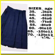 SCHOOL UNIFORM SKIRT NAVY BLUE KATRINA