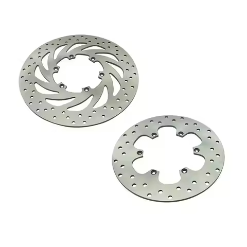 2Pcs Motorcycle Front Rear Brake Disc Rotor For BMW F650CS F650GS F650ST G650GS HUSQVARNA TR650 Stra