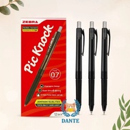 Zebra Pic Knock 0.7mm Clicker Pen per Dozen