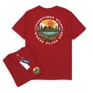 Zirdigo Kaos Distro Camping Club debe Short Sleeve Print Quality Unisex Clothes