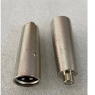 Canon MALE to FEMALE RCA Converter | XLR MALE to Female RCA