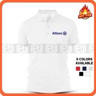 Allianz Insurance / Company Corporate / Embroidery / Uniform / Seragam / Event Baju Polo T Shirt Shi