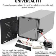 RV Bumper Cover, RV Bumper Plug End Cover, RV Square Bumper Cover Durable