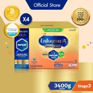 นมผง เอนฟาโกร เอพลัส มายด์โปร สูตร3 ชนิดจืด (3400 กรัม) x4 กล่อง Enfagrow A+ MindPro Stage3 Plain (3