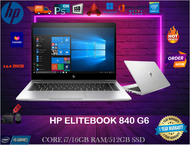HP ELITEBOOK 840 G5/G6 ULTRABOOK - CORE I7- 8665U 8TH GENERATION /8GB DDR4 RAM / 256GB SSD /6 MONTH