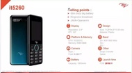 itel 5260 BASIC phone Original (keypad )