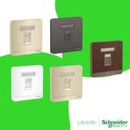 Schneider Avataron 1 Gang  RJ45 Cat 6 Data Socket