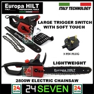 Deal !!! Europa Hilt 16" Electric Corded Chainsaw 2800w / ALLEFIX 12" Electric Chainsaw 1600w Gergaji Mesin