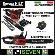 Deal  Europa Hilt 16" Electric Corded Chainsaw 2800w / ALLEFIX 12" Electric Chainsaw 1600w Gergaji M