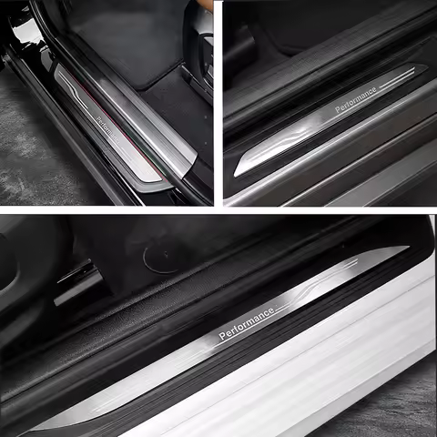 Accessories For BMW 1 3 4 5 Series F10 F20 F30 F34 X1 X3 X5 X6 Welcome pedal Door Sill Scuff Plate G