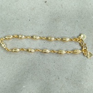 gelang model belimbing 3 gram emas muda