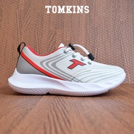 TOMKINS Pongo - Putih Merah Sepatu Casual Anak Remaja