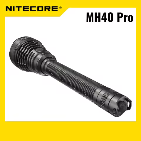 MH40 Pro-camping light NITECORE Hunting Flashlight 3500 lumens Ultra Bright Long Range flashlamp inc