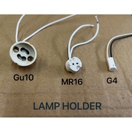 GU10 MR16 G4 Holder GU10 MR16 Eyeball, GU10 MR16 Track Light, Lampu GU10 MR16 G4 Rocket Bulb Holder