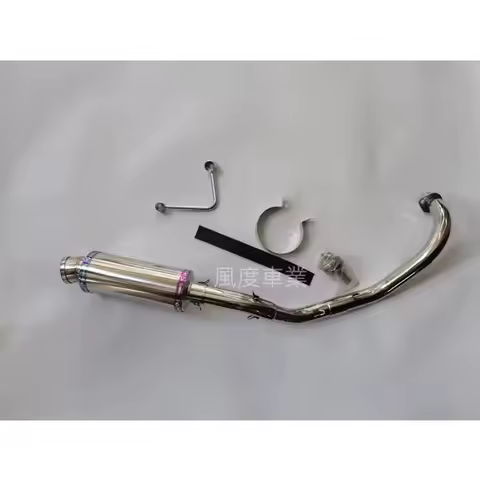 Little Monkey Motorcycle Modified with Stainless Steel Exhaust Pipe Jincheng Jialing 70 Gorilla DAX 