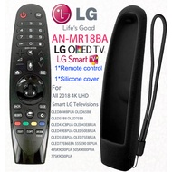 Yosun AN-MR18BA Remote Control Replace All LG 2018 4K UHD Smart TV Remote Control No Voice, Pointer Function, (with Black Remote Control Cover) Compatible with LG TV OLED65W8PUA OLED77W8PUA OLED43W8PUA OLED49
