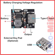 Modul USB C Power Bank UPS Baterai Lithium 18650 CKCS 5V 2A