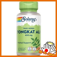 【Direct from japan】Solaray, Tongkat Ali, 400 mg, 60 veggie capsules