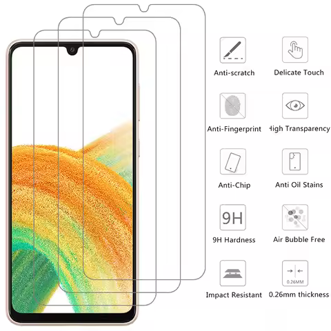 protective tempered glass for samsung galaxy a73 a53 a33 a23 a13 a03 a03s 5g screen protector a 73 5
