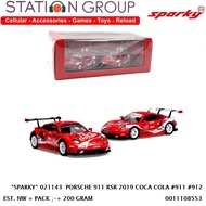 SPARKY 021143 PORSCHE 911 RSR 2019 COCA COLA 911 912 CAR SET 24 - DIECAST