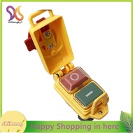 Momentary Reset Push Button Electromagnetic Switch 5 Pins on Off 2 Positions IP55 Rating
