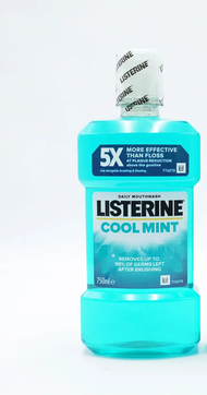Listerine Cool Mint Mouthwash 750ml  李施德林涼薄荷漱口水750ml
