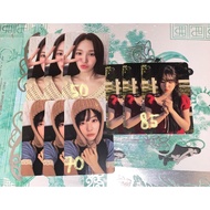 Red velvet chill official photocard [irene / seulgi / wendy / joy / yeri]