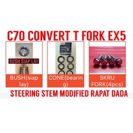 🔥 T Fork Ex5 Convert C70 GBO GBO-J steering steam ex5 convert c70 convert ex5 rapat dada handle c70 