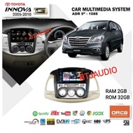 LAYAR Head UNIT TAPE TV Car OS ANDROID 9 INCH Screen TOYOTA INNOVA Old TYPE G Yr 2004-2010