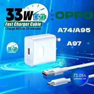 33W SuperVOOC Fast Charging USB Charger For OPPO K13 Turbo Reno 12 Find X8 Pro Realme 14 15 OnePlus 