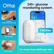 3 Boxes Ottai  CGM Continuous Glucose Monitor No Finger Pricking Glucose Meter Glucose Monitoring Ki