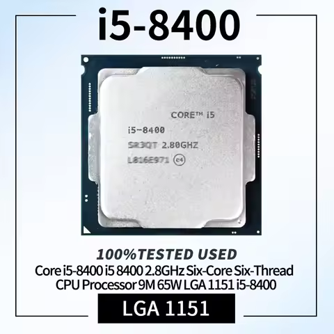 Core i5-8400 i5 8400 2.8GHz Six-Core Six-Thread CPU Processor 9M 65W LGA 1151 i5-8400