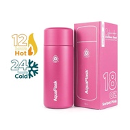 Aquaflask SORBET PINK Cylinder Wide Mouth with Vacuum Isolated Stainless Steel Drinking Water -18oz