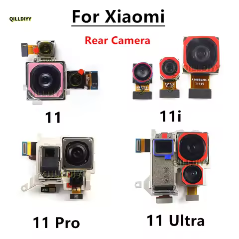 Back Rear Camera For Xiaomi Mi 11 Ultra Pro 11i Mi11 Ultra Mi11 Camera Module Backside View Replacem