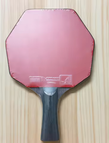 Cybershape Professional Table Tennis Racket Carbon Offensive Ping Pong Paddle with Sticky SANWEI Rub