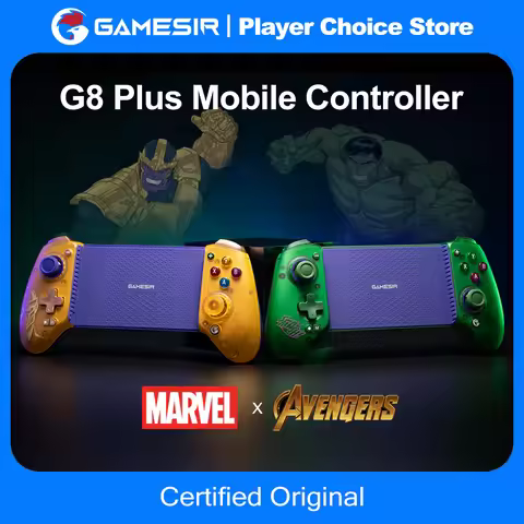 GameSir G8 Plus Hulk Edition Thanos Edition for Nintendo Switch 2/1 Steam PC iOS Android Tablet Marv