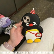 3D Cartoon Penguin iPhone15promax Phone Case Apple YEVL