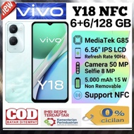 Hp vivo y18 NFC  ram 6+6 GB /128 GB  kamera 50 mp garansi resmi 1 tahun