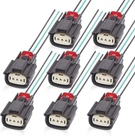 8PCS Ignition Coil Connector Harness Fit for Ford V6 V8 Flex 2013-2019 Replace 9U2Z14S411EA S2280 WP