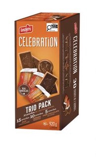Leclerc Celebration Trio Pack 餅乾