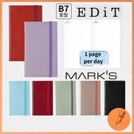 EDiT 2026 Planner One Page Per Day B7 Size Daily Schedule Notebook
